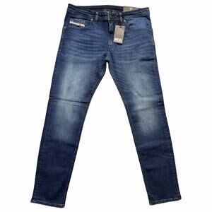 Diesel Thommer RE067 Slim Jeans Men’s 33x32 Denim Stretch $195 Measures Included